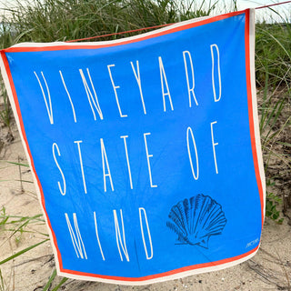 A VINEYARD STATE OF MIND BEACH BANDANA