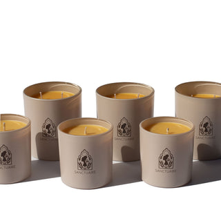 AZUREST SCENTED BEESWAX CANDLE - 8 oz