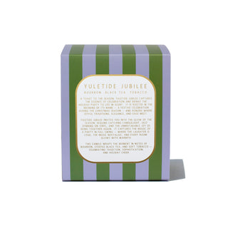 YULETIDE JUBILEE DOUBLE-WICK SCENTED BEESWAX CANDLE